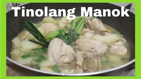 kinantot ang manok|Tinolang Manok Recipe .